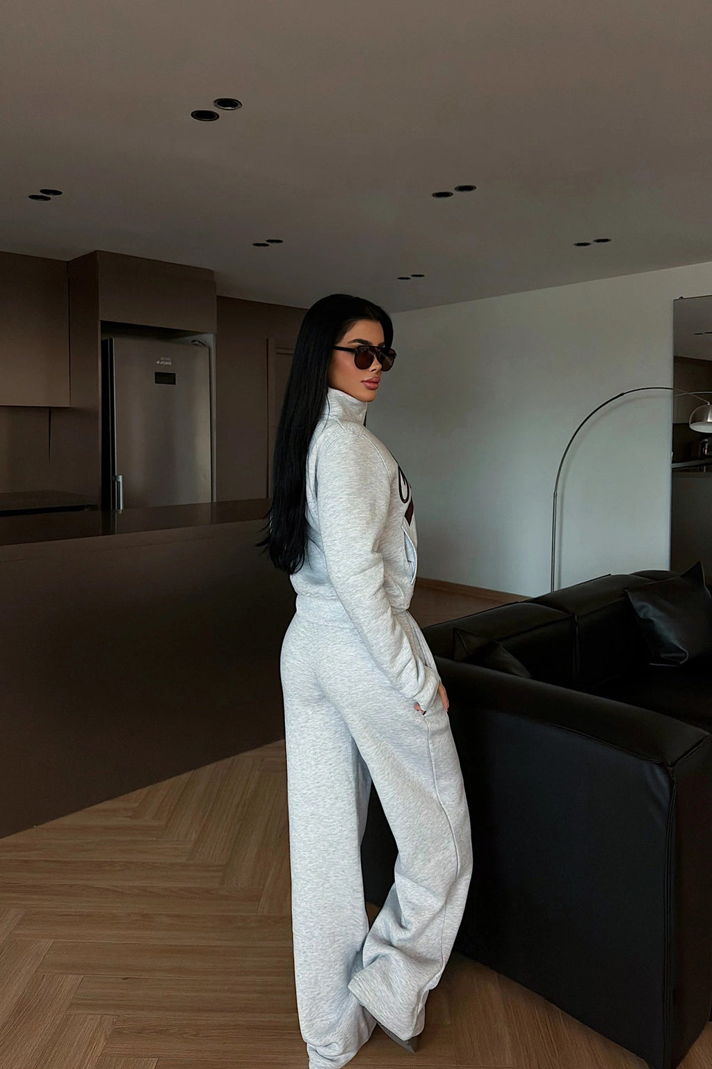 VALENTINA - SET CHANDAL RETRO GRIS