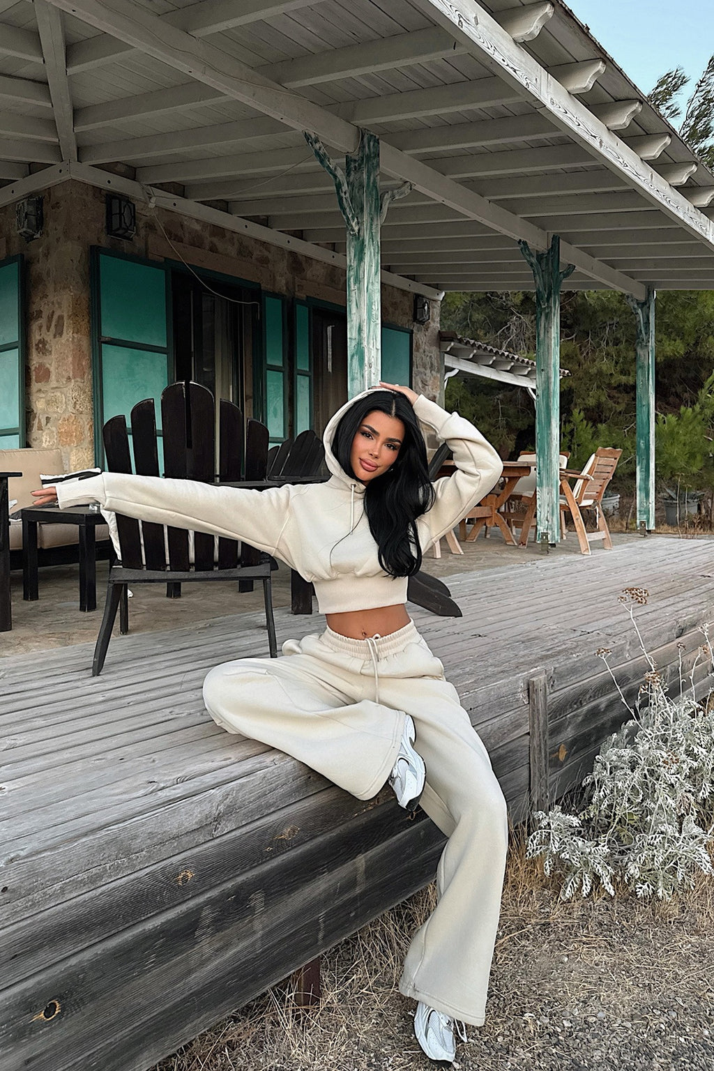 ELISE - SET CHANDAL BEIGE