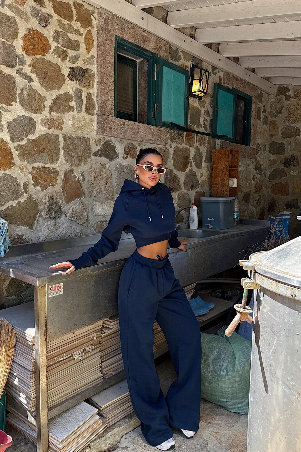 ELISE - SET CHANDAL AZUL MARINO