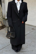 JULIETA - CHAQUETA LARGA NEGRA