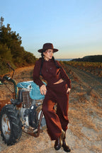 ELISE - SET CHANDAL MARRÓN