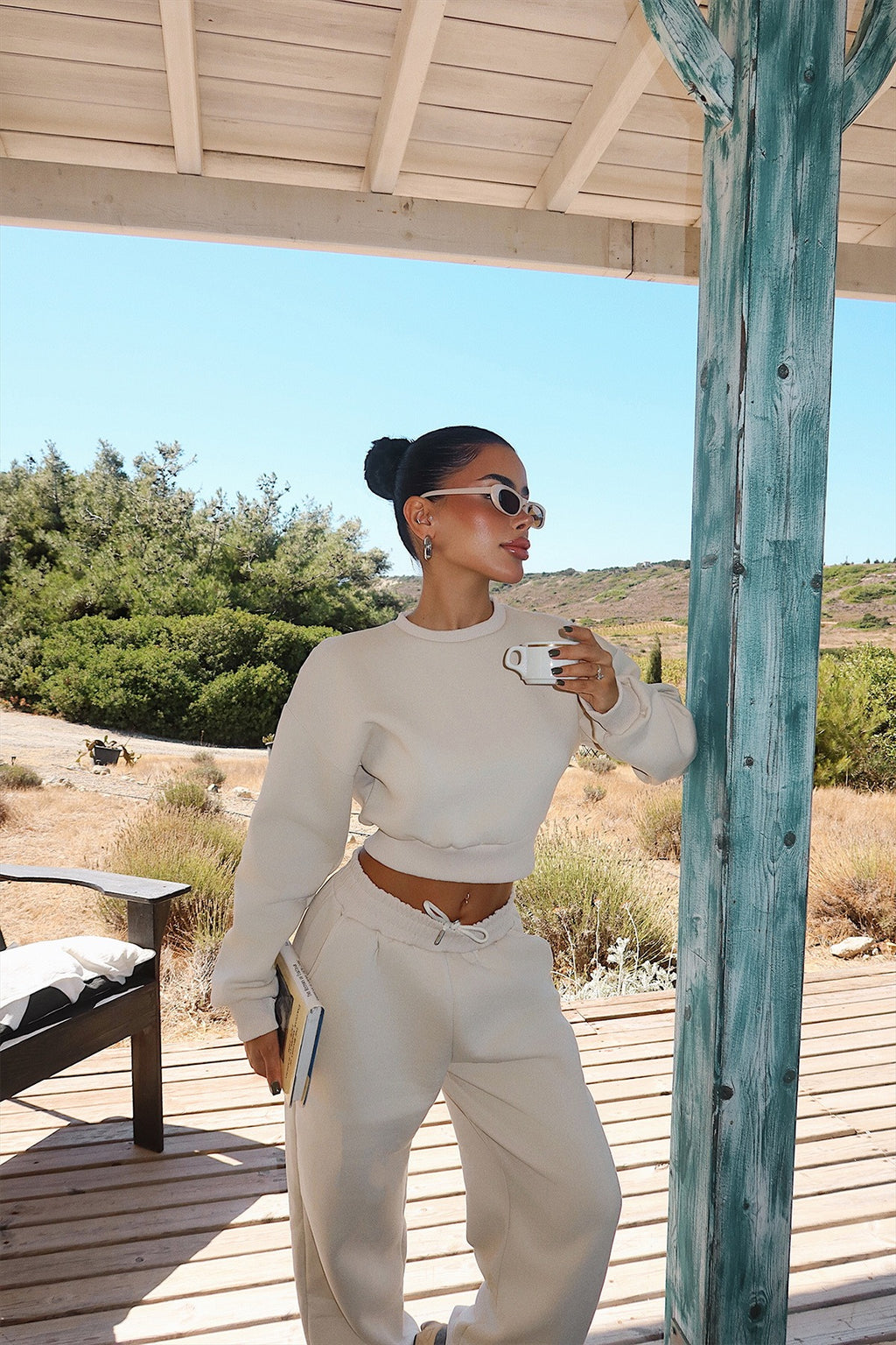 MELODIE - SET CHANDAL BEIGE