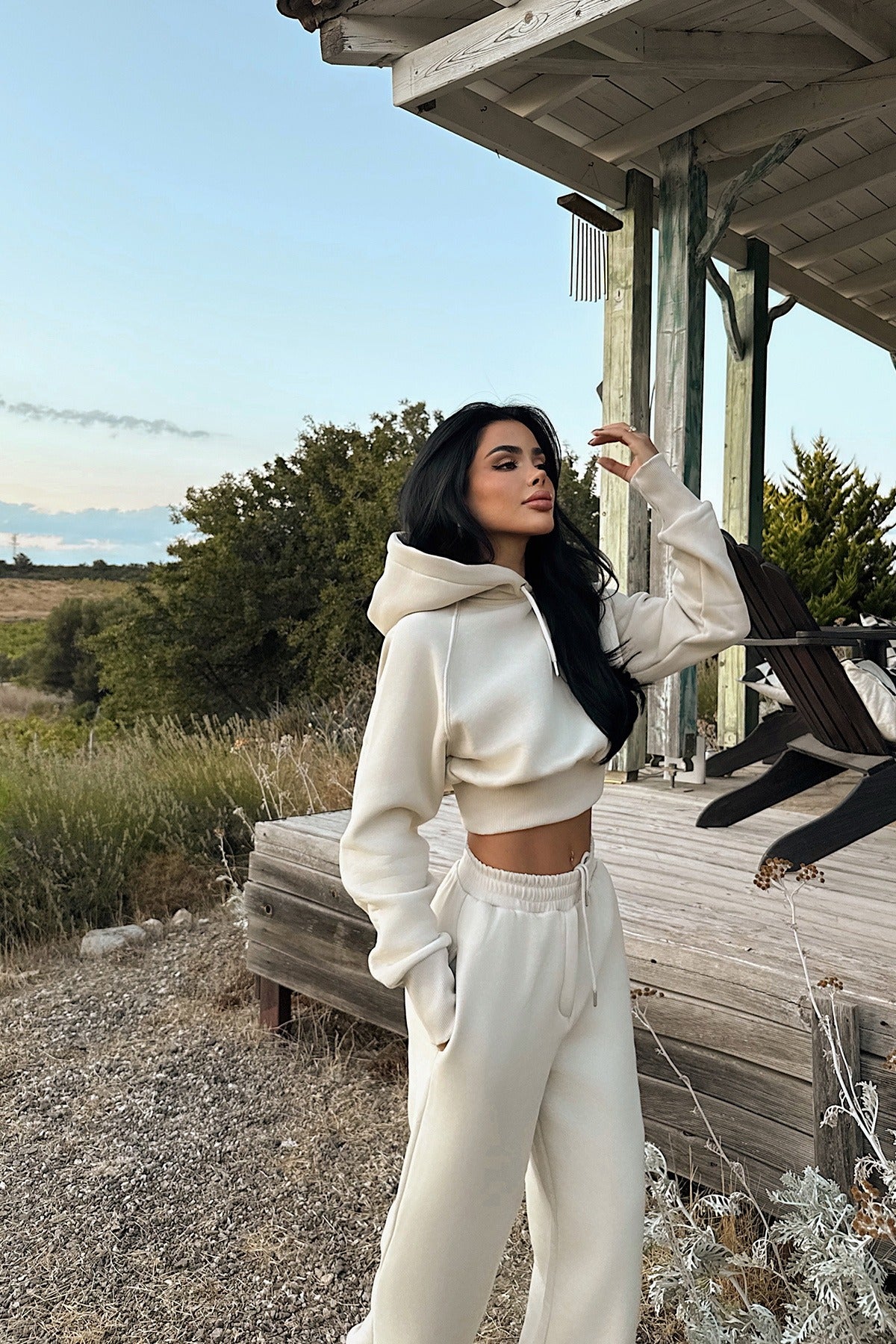 ELISE - SET CHANDAL BEIGE