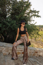 LENA - PANTALONES ANIMAL PRINT