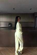 VALENTINA - SET CHANDAL RETRO AMARILLO