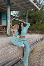 ELISE - SET CHANDAL TURQUESA