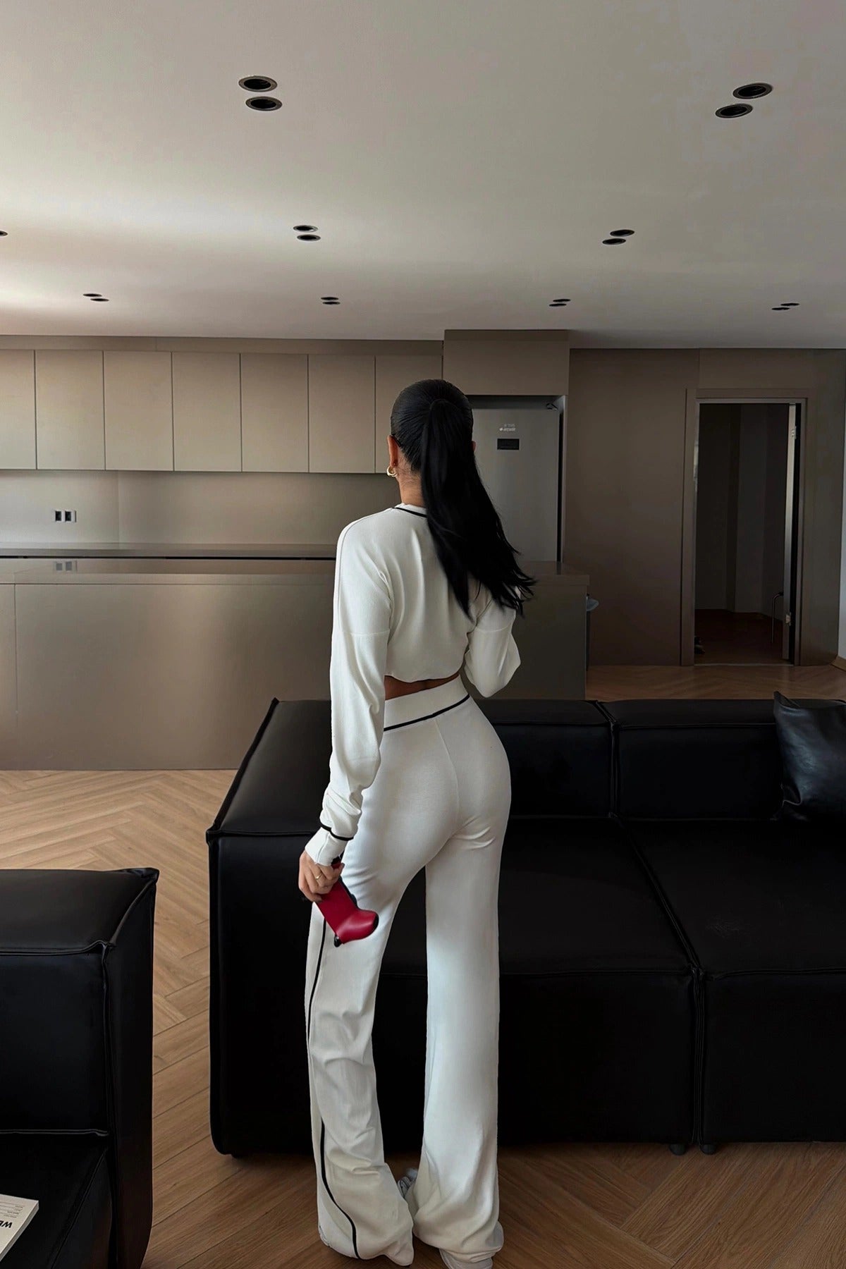 LOREN - SET DE PUNTO BLANCO