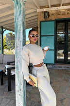 MELODIE - SET CHANDAL BEIGE