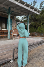 ELISE - SET CHANDAL TURQUESA