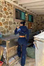 ELISE - SET CHANDAL AZUL MARINO