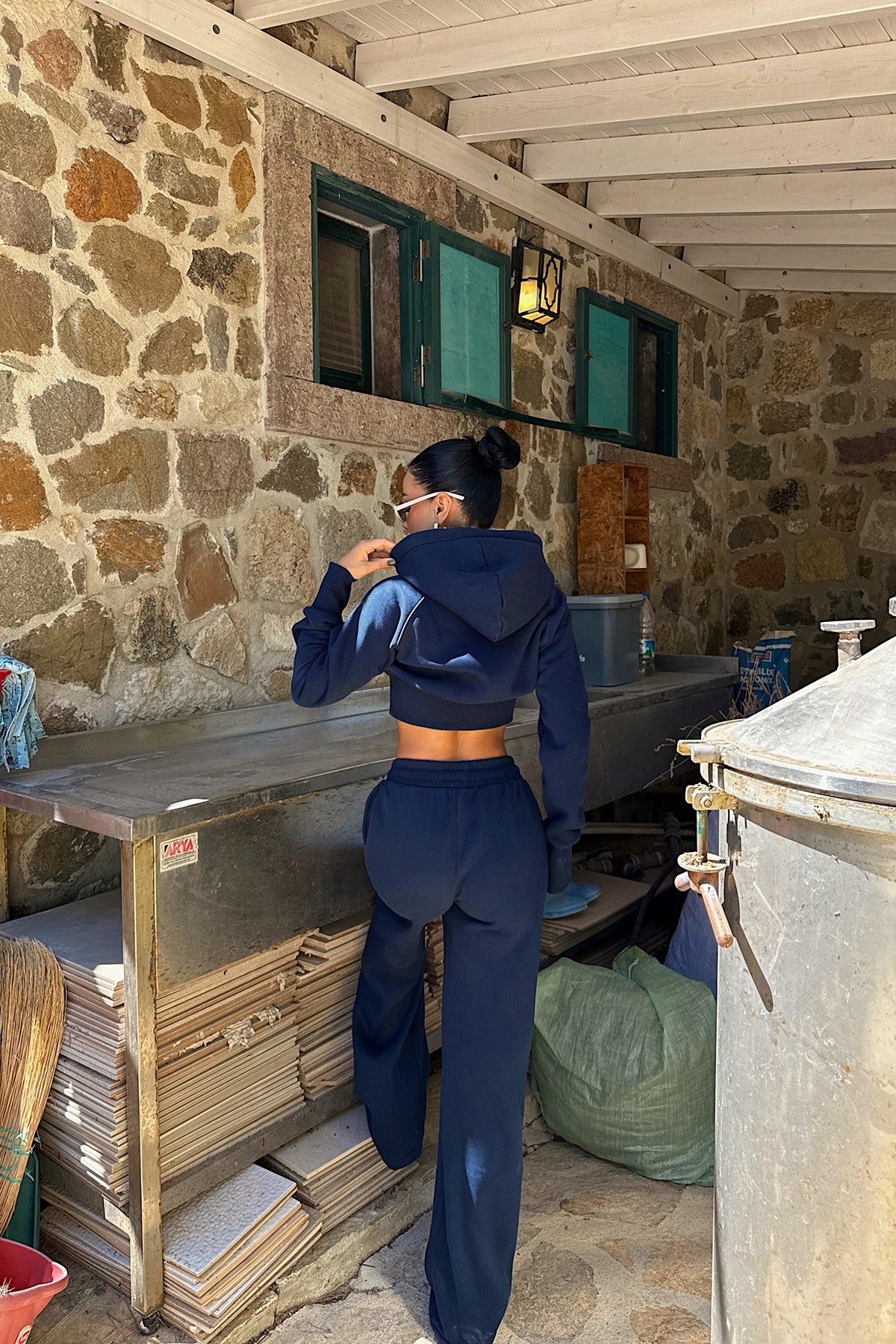 ELISE - SET CHANDAL AZUL MARINO