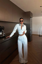 AMELIA - SET CHANDAL BLANCO