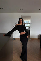 KAREN - SET DE PUNTO NEGRO