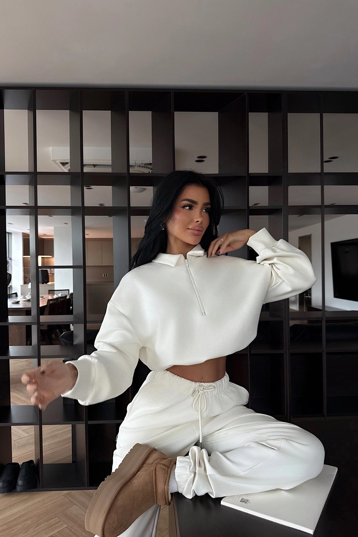 NICOLE - SET CHANDAL BLANCO