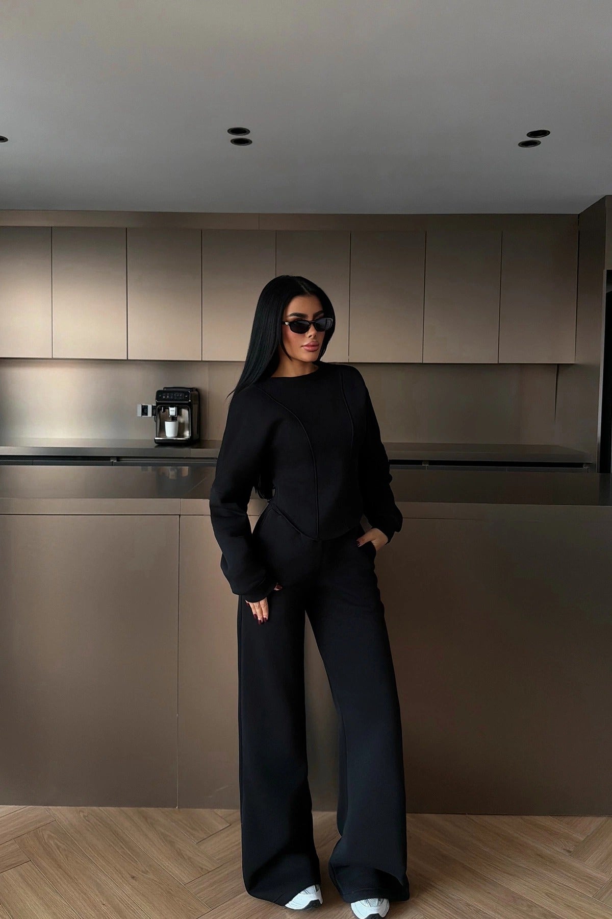 RENATA - SET CORSET NEGRO