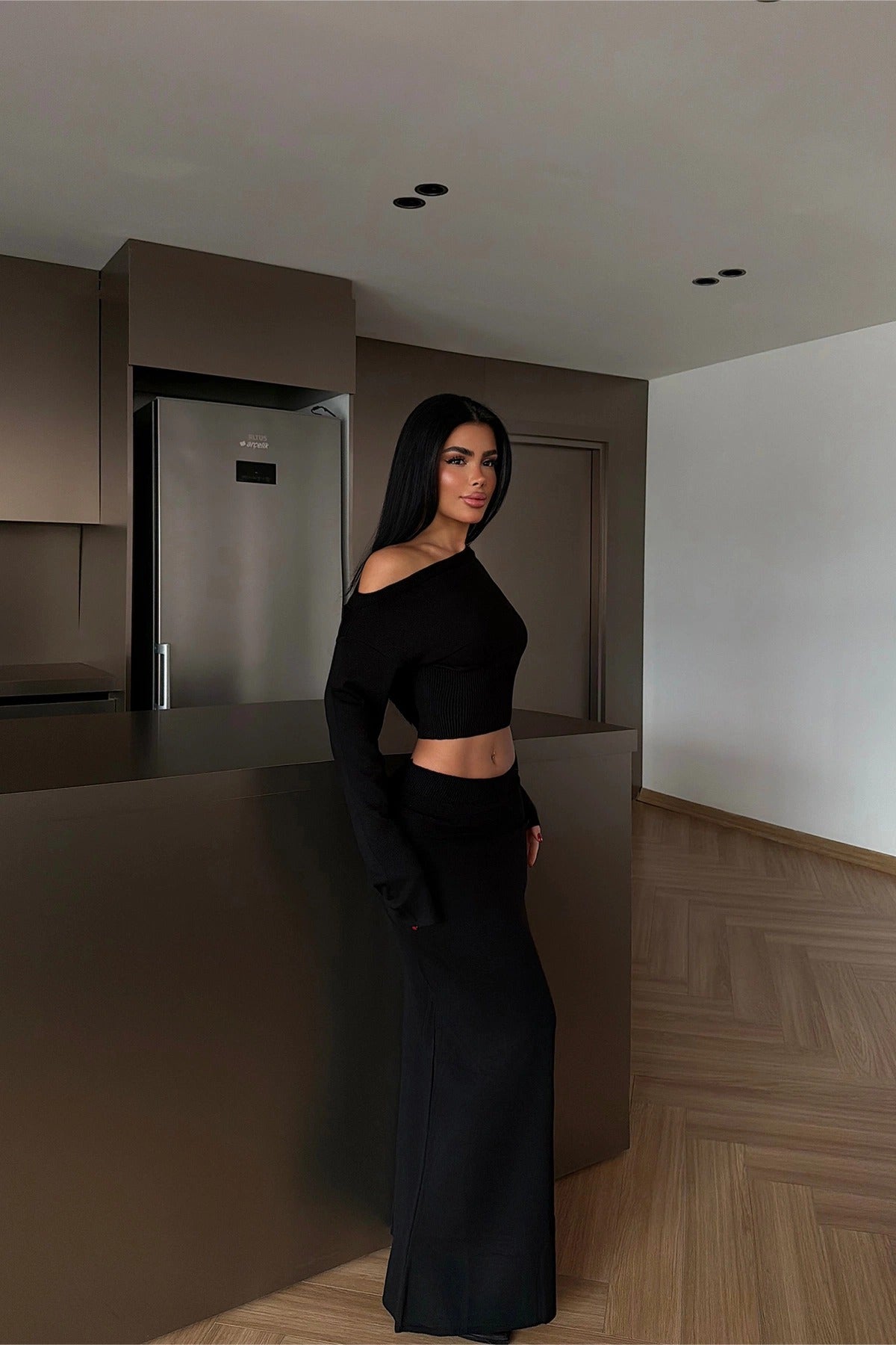 KAREN - SET DE PUNTO NEGRO