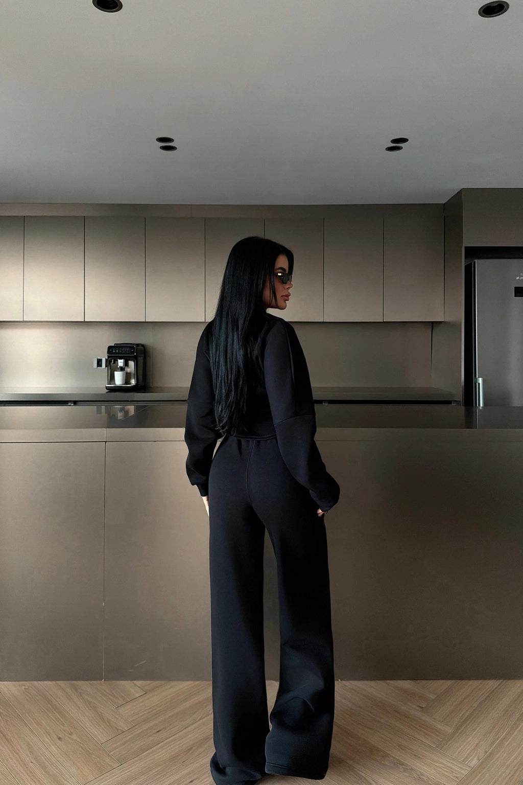 RENATA - SET CORSET NEGRO