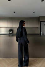 RENATA - SET CORSET NEGRO