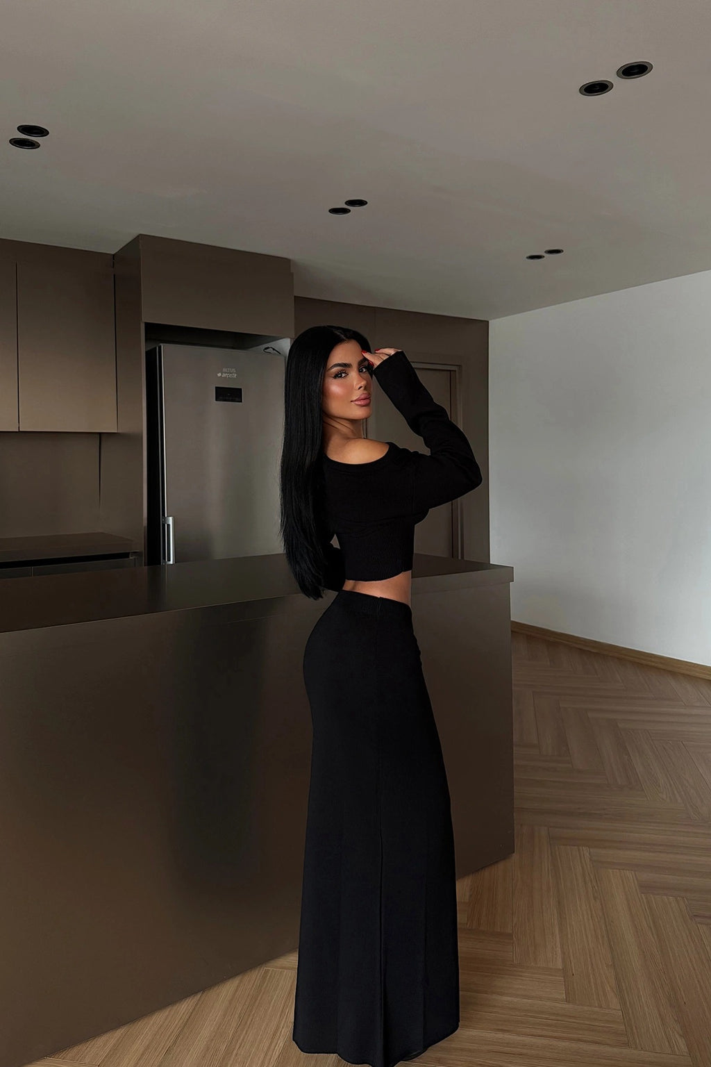 KAREN - SET DE PUNTO NEGRO