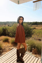 DAYANA - BLAZER OVERSIZE MARRÓN