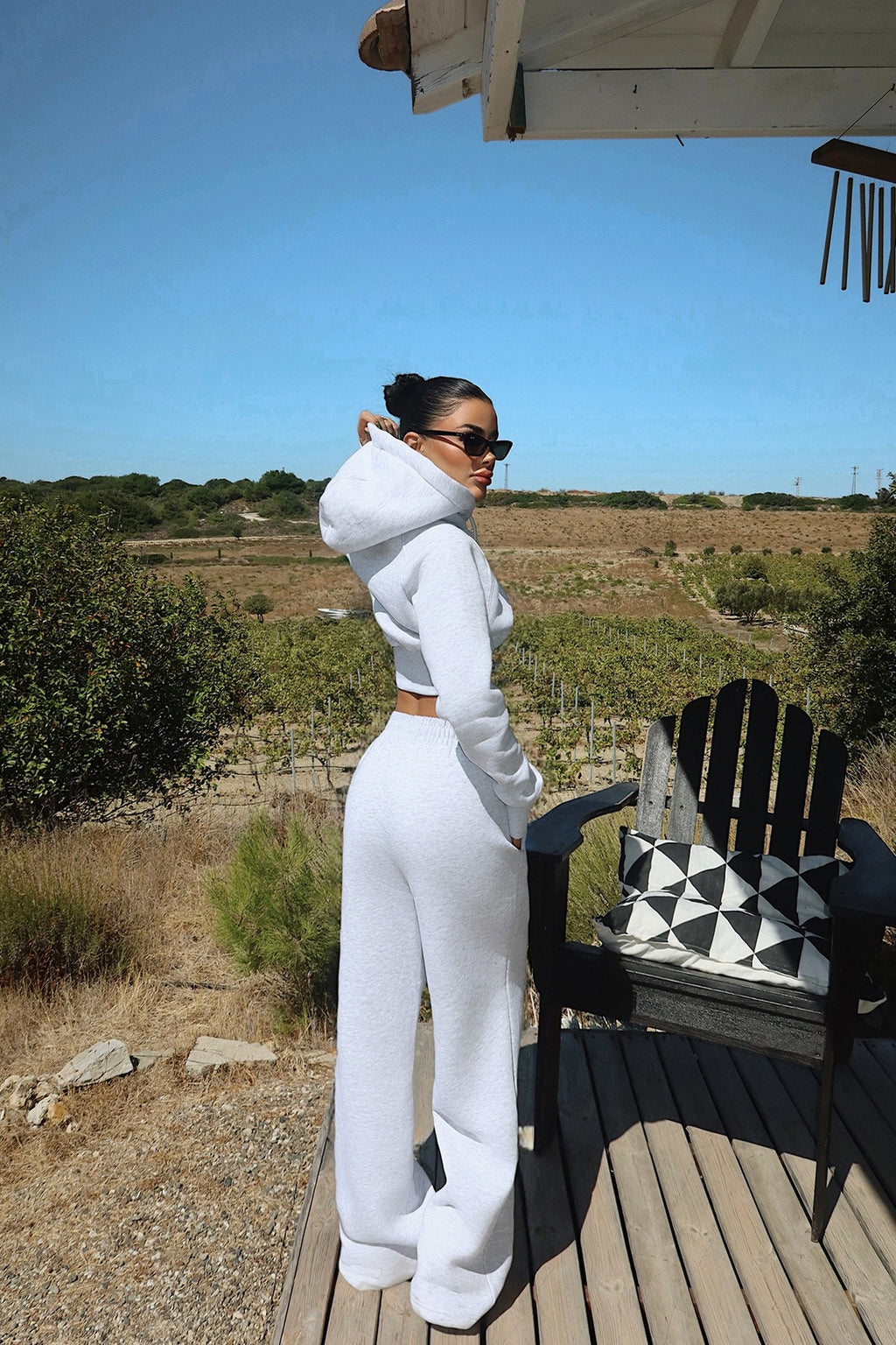 ELISE - SET CHANDAL GRIS