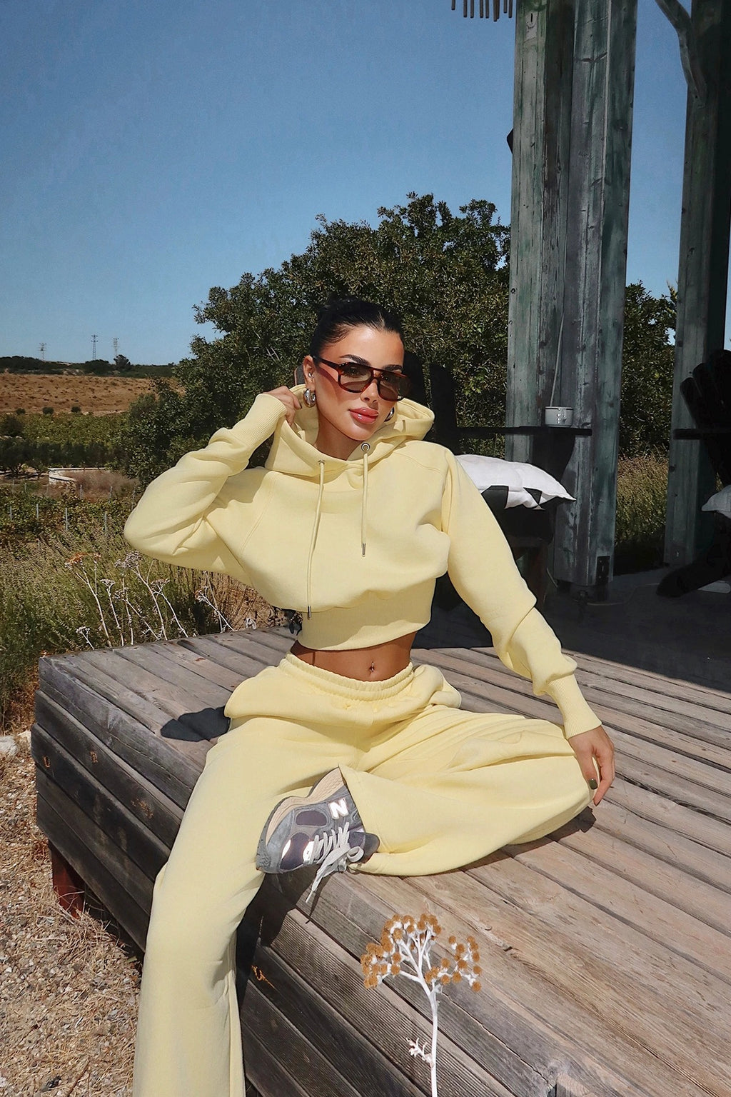 ELISE - SET CHANDAL AMARILLO