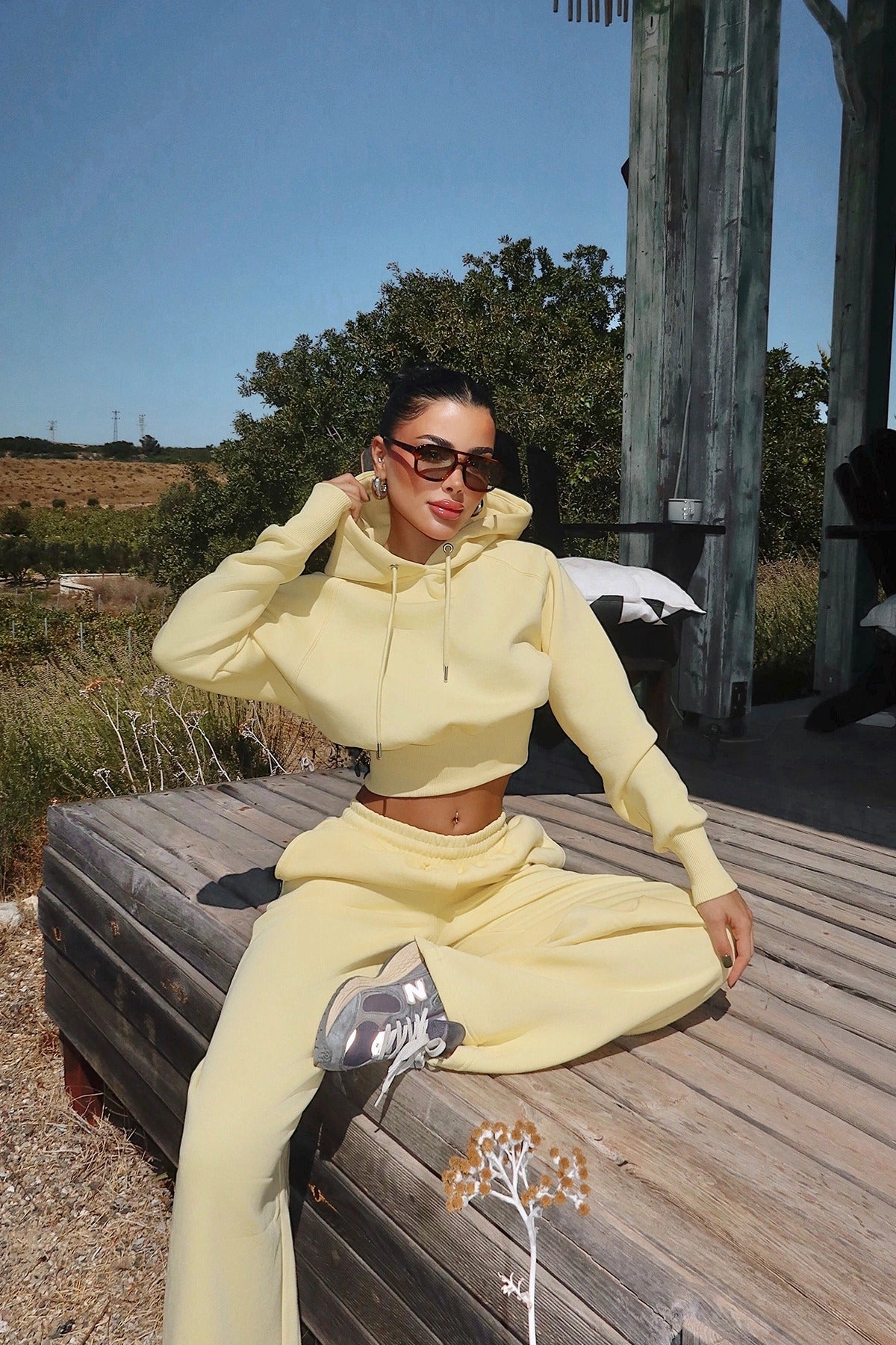 ELISE - SET CHANDAL AMARILLO