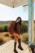 DAYANA - BLAZER OVERSIZE MARRÓN