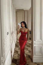 ADRIANA - VESTIDO MAXI SIRENA ROJO