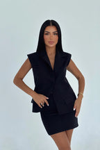 CAROLINA - SET DE TRAJE NEGRO