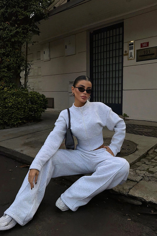 AMELIA - SET CHANDAL GRIS