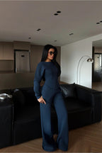 RENATA - SET CORSET AZUL