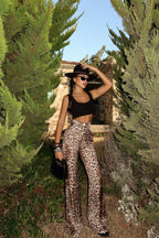 LENA - PANTALONES ANIMAL PRINT