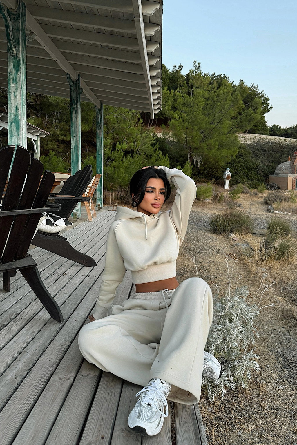 ELISE - SET CHANDAL BEIGE