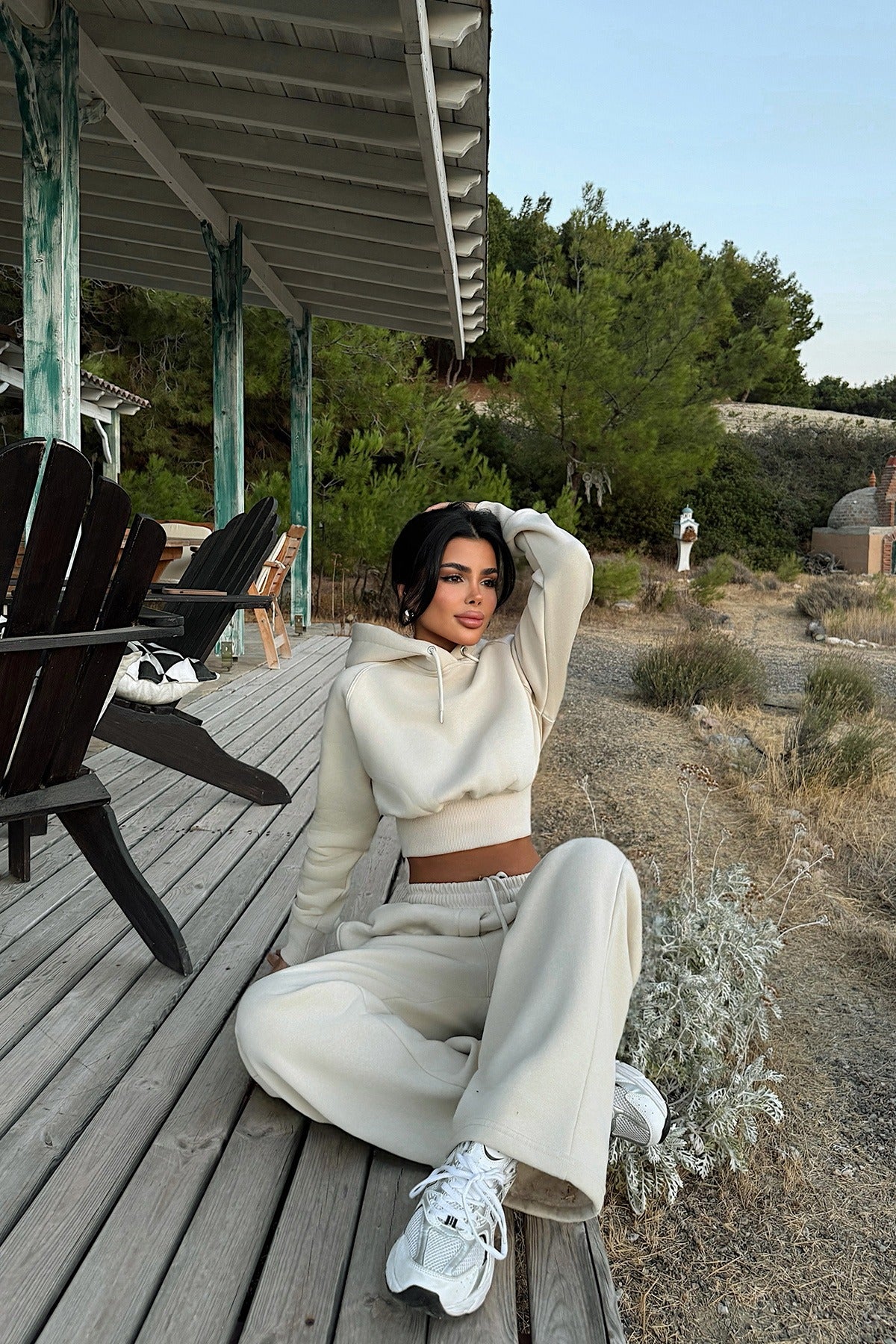 ELISE - SET CHANDAL BEIGE