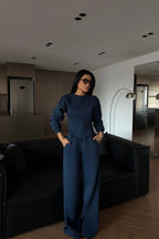 RENATA - SET CORSET AZUL