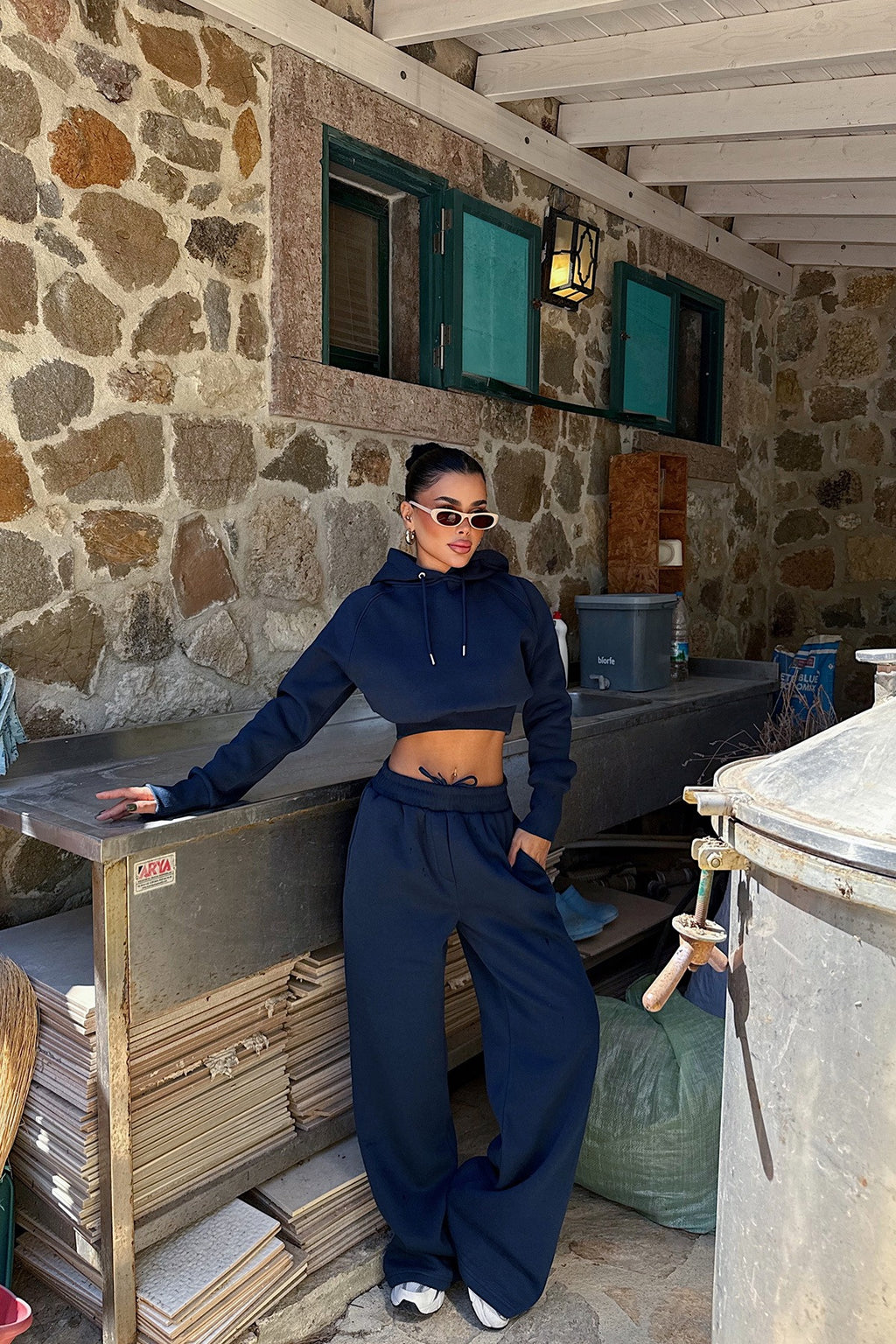 ELISE - SET CHANDAL AZUL MARINO