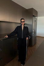 OLAYA - SET CHANDAL LINEAS NEGRO