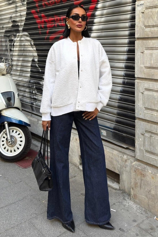 DENISE - CHAQUETA BOMBER CON FORRO DE PIEL