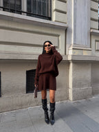 AURORA - SET DE PUNTO MARRÓN