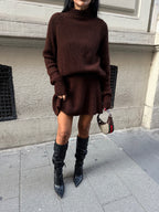 AURORA - SET DE PUNTO MARRÓN