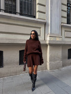 AURORA - SET DE PUNTO MARRÓN