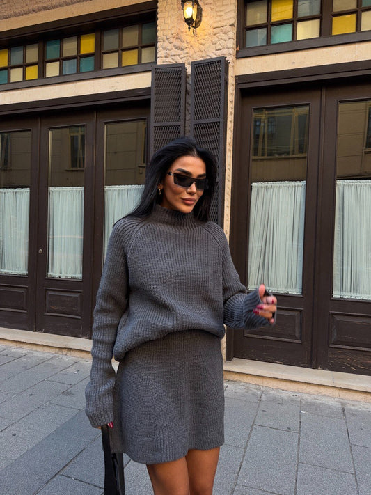 AURORA - SET DE PUNTO GRIS