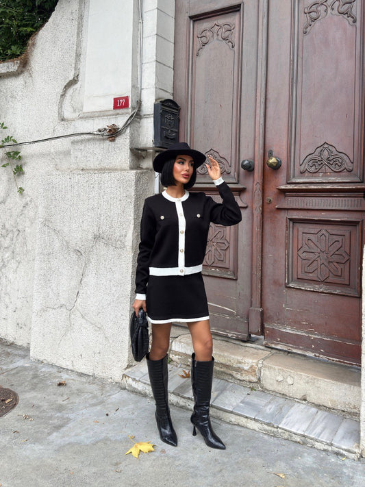 ALEXANDRA - SET DE PUNTO NEGRO